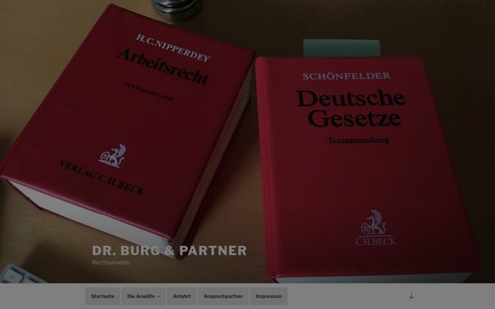 Screenshot of dr-burg-unna.de