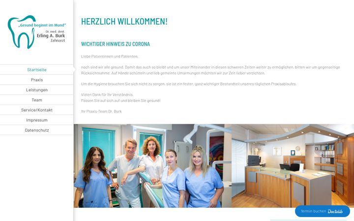 Screenshot of dr-burk.de
