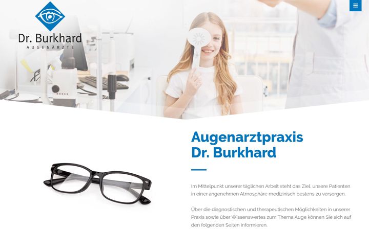 Screenshot of dr-burkhard.de