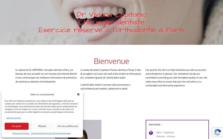 Captura de pantalla de dr-capitanio-viviana.chirurgiens-dentistes.fr