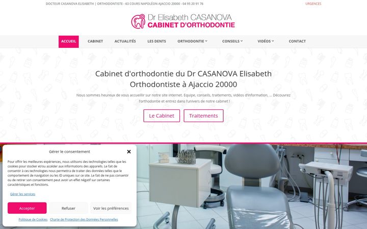 Captura de pantalla de dr-casanova-elisabeth.chirurgiens-dentistes.fr
