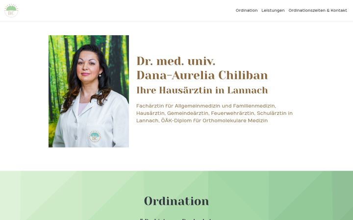 Snímek obrazovky dr-chiliban.at