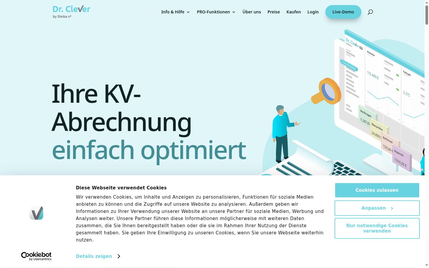 Screenshot tal-banner tal-kunsens muri qabel kwalunkwe interazzjoni