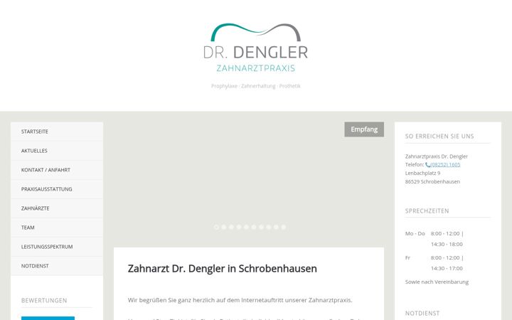 Екранна снимка на dr-dengler.de