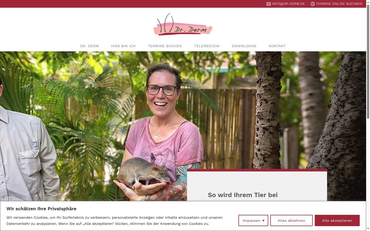 Screenshot tal-banner tal-kunsens muri qabel kwalunkwe interazzjoni