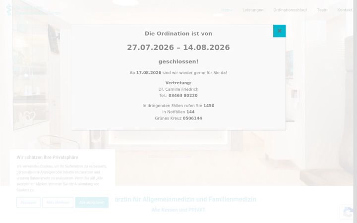 Screenshot of dr-deutschmann.com