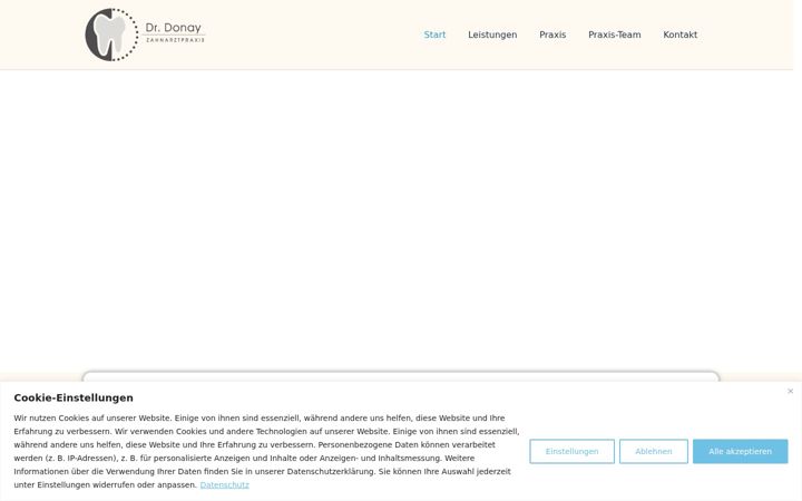 Screenshot of dr-donay.de
