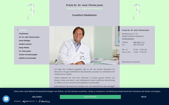 Screenshot of dr-dr-florian-janis.de