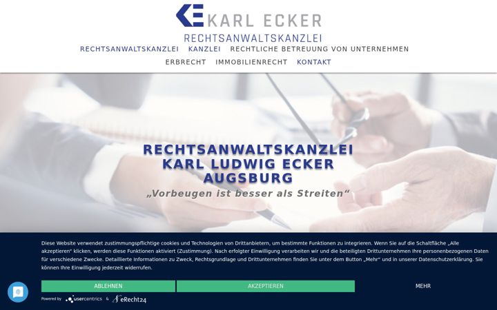 Screenshot of dr-ecker.com