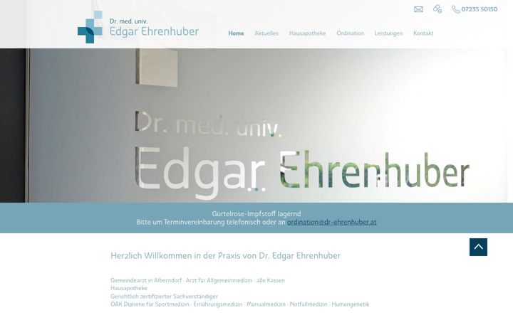 Snímek obrazovky dr-ehrenhuber.at