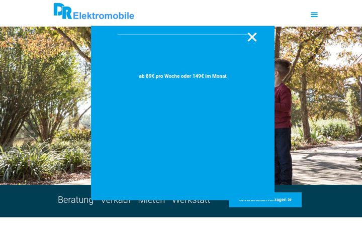 Screenshot of dr-elektromobile.de
