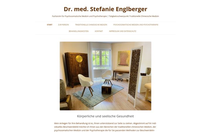 Skærmbillede af dr-englberger.de