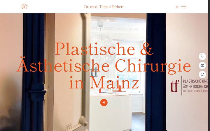 Screenshot of dr-ferbert.de