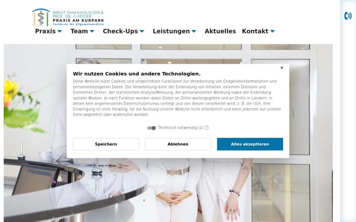 Screenshot of dr-feyder-bonn.de
