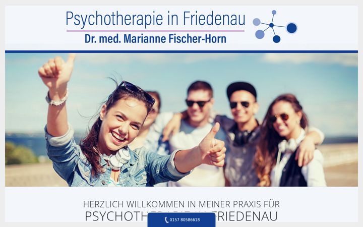 Screenshot of dr-fischer-horn.de