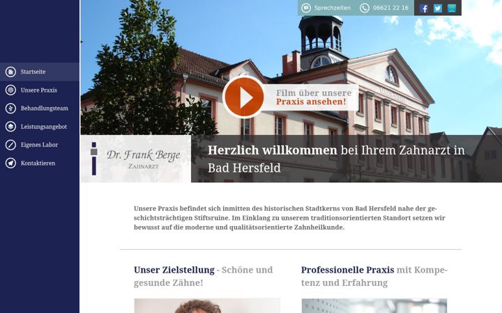 Screenshot of dr-frank-berge.de