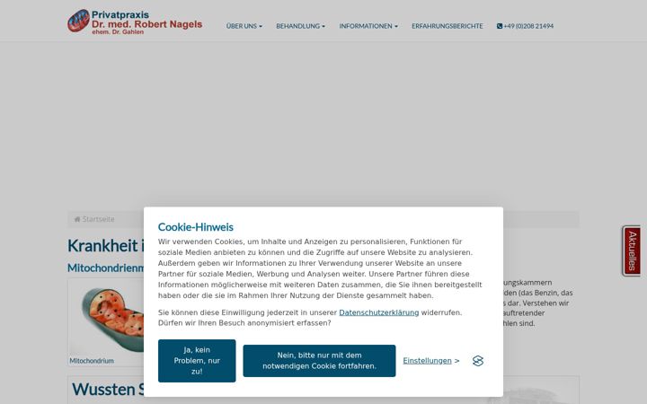 Screenshot of dr-gahlen.de