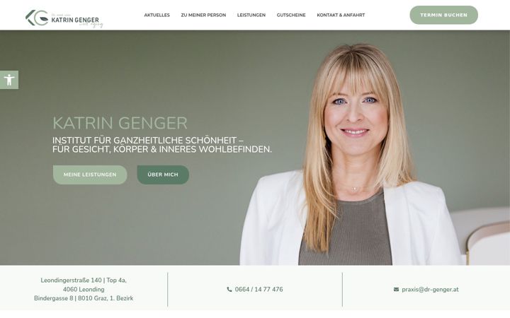 Zrzut ekranu dr-genger.at