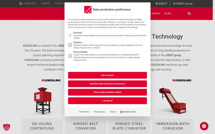 Screenshot of dr-goessling.com