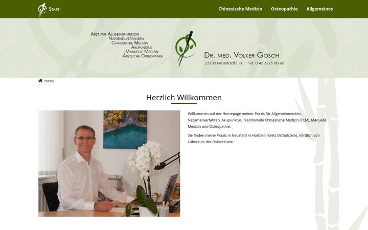 Skärmbild av dr-gosch.de
