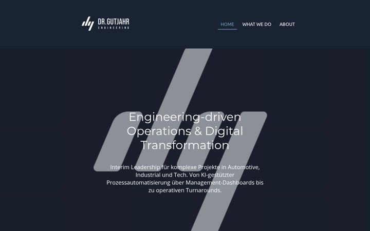 Screenshot of dr-gutjahr.com