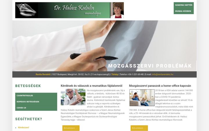 Ekrānuzņēmums no dr-halasz-katalin.hu
