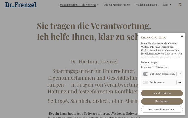 Zrzut ekranu dr-hartmut-frenzel.de
