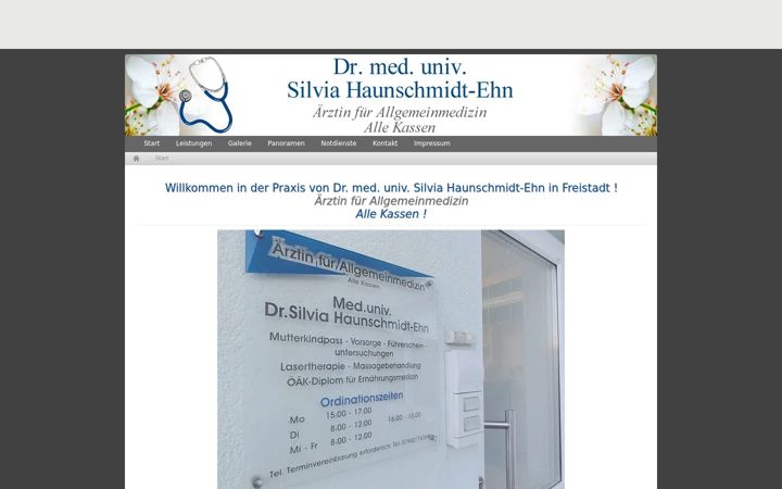 Zrzut ekranu dr-haunschmidt-ehn.at