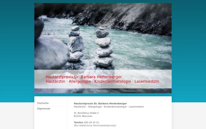 Screenshot of dr-hertenberger.de