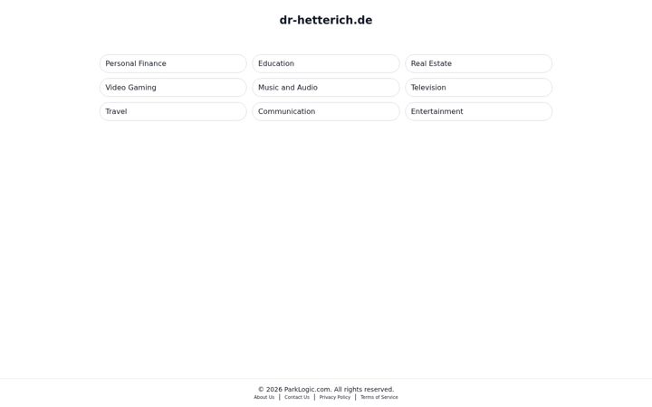 Screenshot of dr-hetterich.de