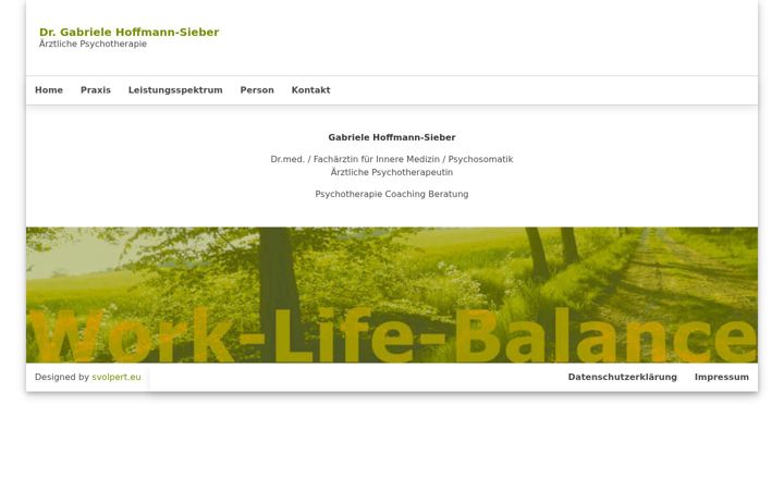 Screenshot of dr-hoffmann-sieber.de