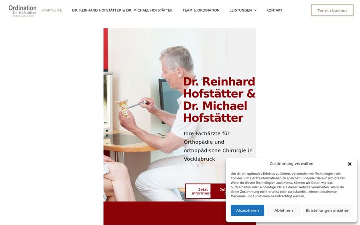 Zrzut ekranu dr-hofstaetter.at