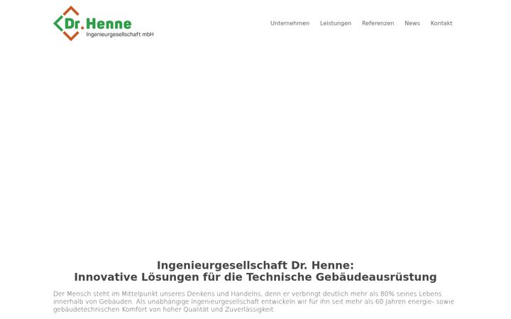 Screenshot of dr-ing-henne.de