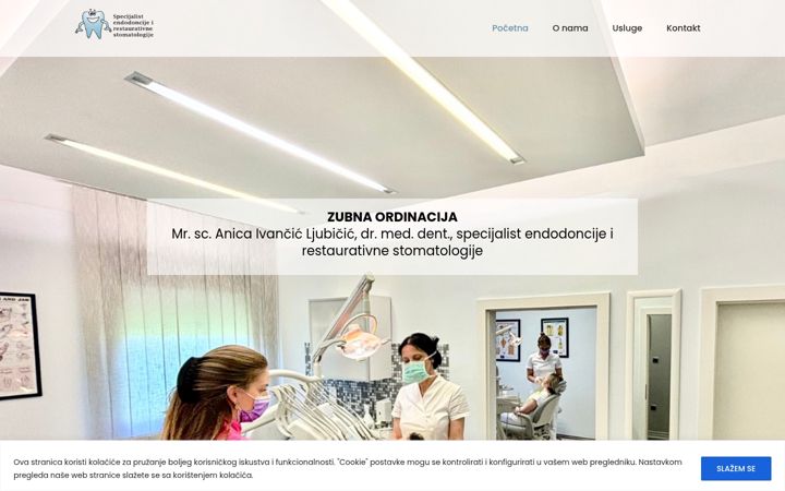 Screenshot of dr-ivancic.com