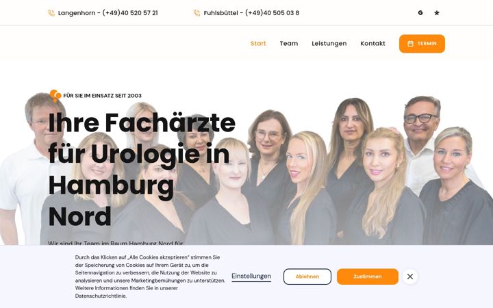 Screenshot of dr-javadi.de