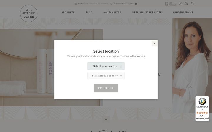Screenshot of dr-jetskeultee.de