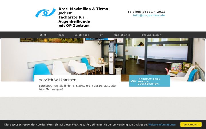 Screenshot of dr-jochem.de