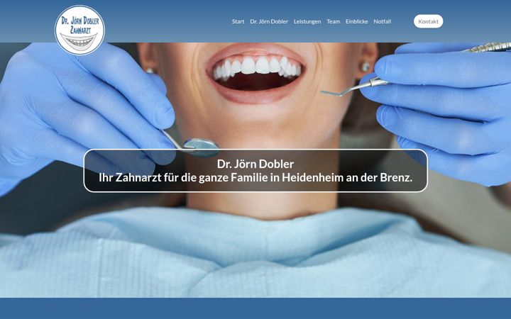 Screenshot of dr-joern-dobler.de