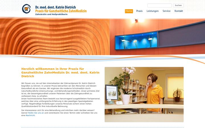 Skjámynd af dr-katrin-dietrich.de