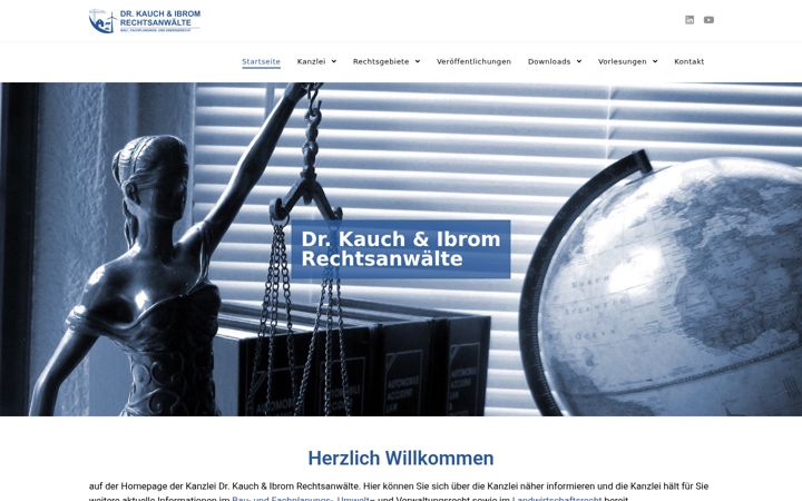 Skjámynd af dr-kauch.de