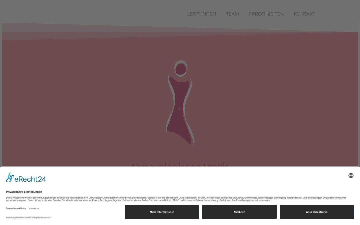 Captura de ecrã do banner de consentimento apresentado antes de qualquer interação