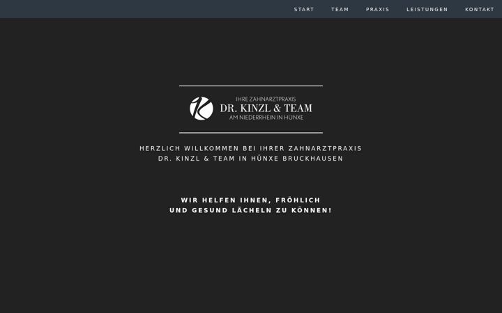 Skjámynd af dr-kinzl.de
