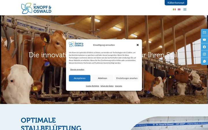 Ekraanipilt saidist dr-knopf-oswald.de