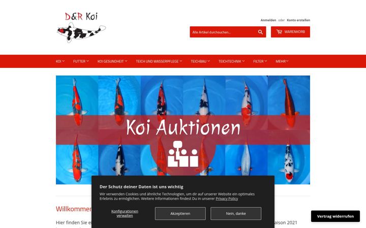 Ekraanipilt saidist dr-koi.de
