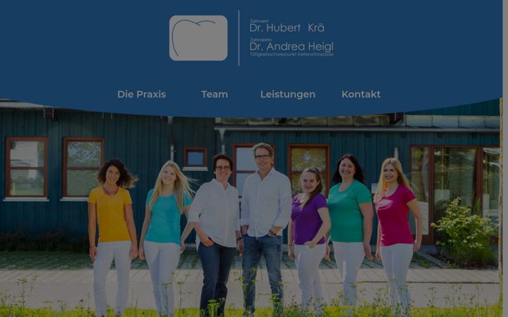 Ekraanipilt saidist dr-krae-dr-heigl.de