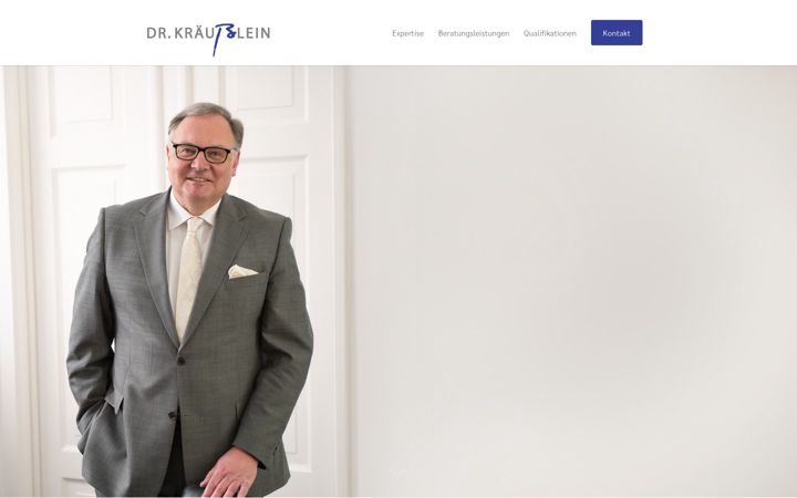 Ekraanipilt saidist dr-kraeusslein.de