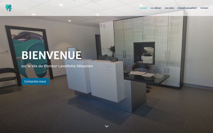 Screenshot of dr-lavaillotte-sebastien.chirurgiens-dentistes.fr