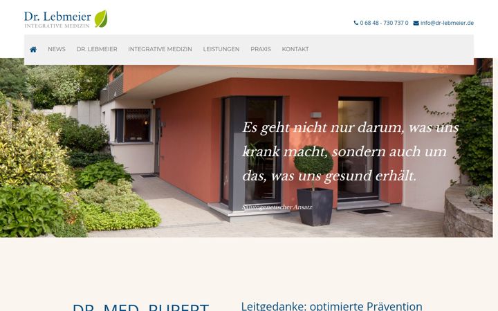 Screenshot of dr-lebmeier.de