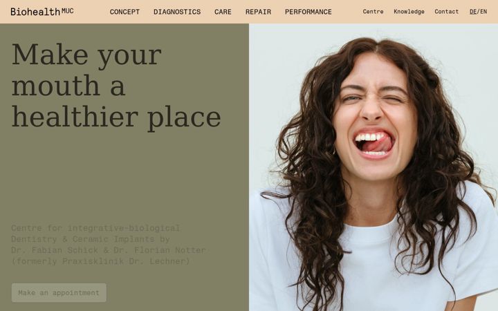 Screenshot of dr-lechner.de