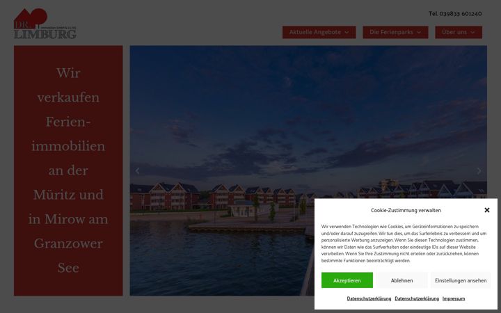 Captura de ecrã de dr-limburg.de